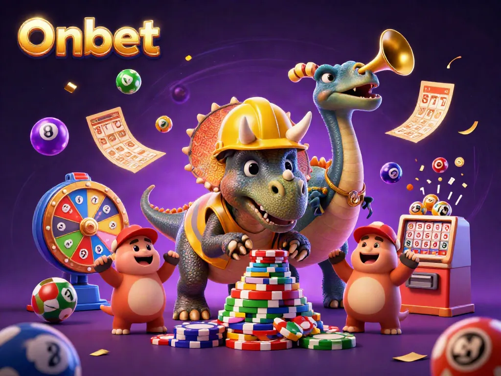 Experience the thrill of Onbet with a vibrant celebration of casino gaming culture.