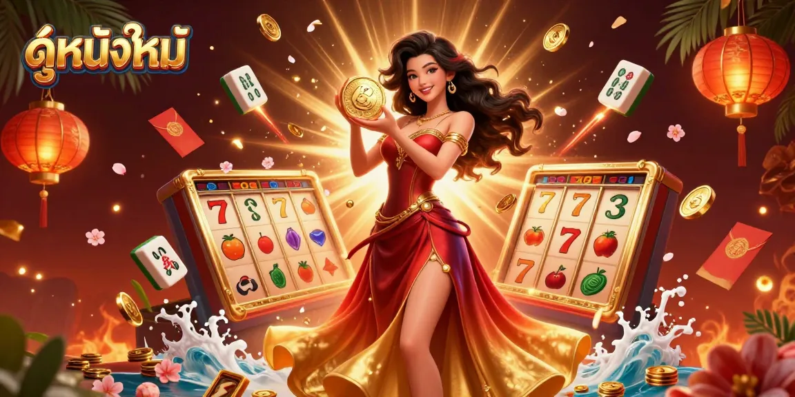 Engage with ดูหนังใหม่ as you spin through an exciting casino scene filled with dynamic elements and rich treasures.