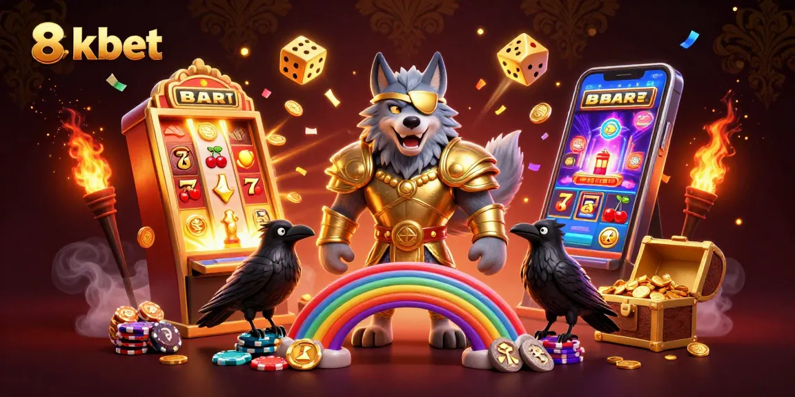 Experience thrilling wins with 8xbet's vibrant casino games and colorful jackpot action.