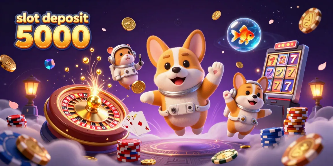 Experience thrilling slots at slot deposit 5000 with jackpot excitement and vibrant gameplay elements.